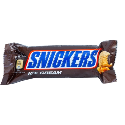 Snickers Chocolate Ice Cream Bar 48 g - Snickers Chocolate Ice Cream Bar 48 g