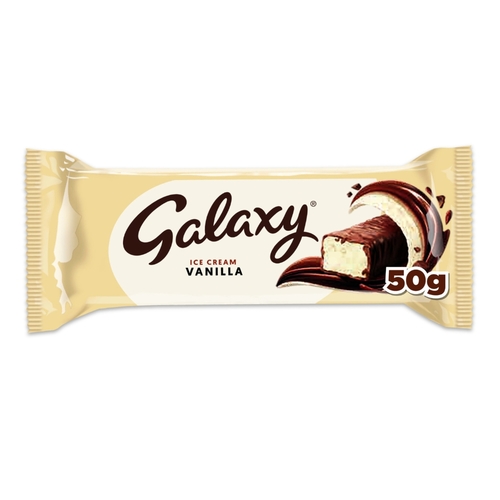 Galaxy Vanilla Ice Cream Bar 50 g - Galaxy Vanilla Ice Cream Bar 50 g