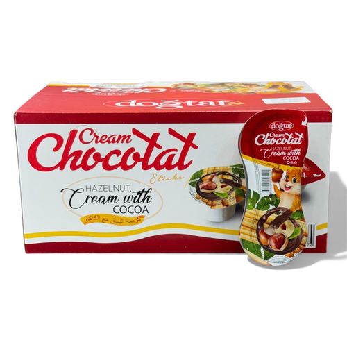 Dogtat Cream Chocotat Hazelnut With cocoa 24 Pcs X 25 g - Dogtat Cream Chocotat Hazelnut With cocoa 24 Pcs X 25 g