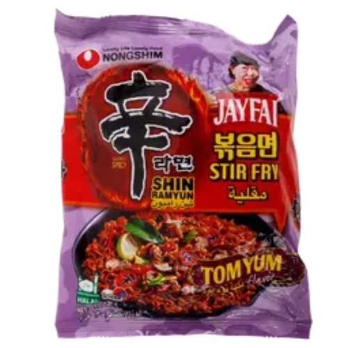 Nongshim Shin Ramyun Jayfal Stir Fry Tom Yum Noodles 130 g - Nongshim Shin Ramyun Jayfal Stir Fry Tom Yum Noodles 130 g