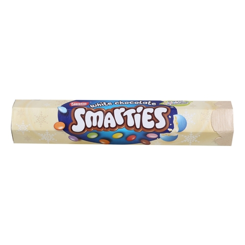 Nestle Smarties Pipe White Chcoclate 120 g - Nestle Smarties Pipe White Chcoclate 120 g