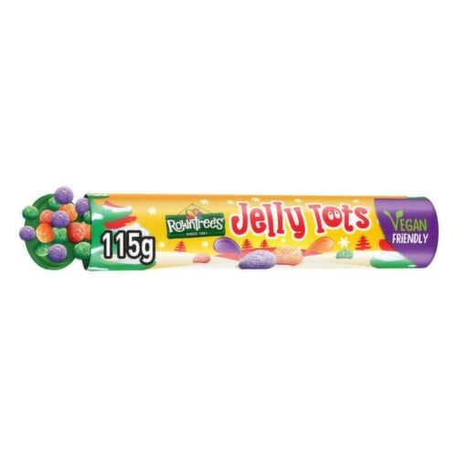Rowntrees Jelly Tots Giant Tube 115 g - Rowntrees Jelly Tots Giant Tube 115 g