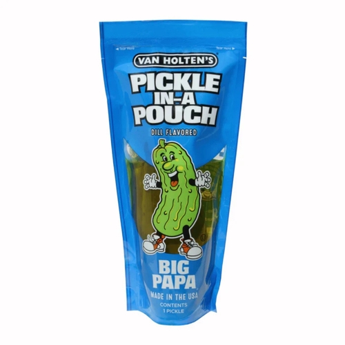 Van Holtens Big Papa Hearty Dill Pickle In Pouch 265 g - Van Holtens Big Papa Hearty Dill Pickle In Pouch 265 g