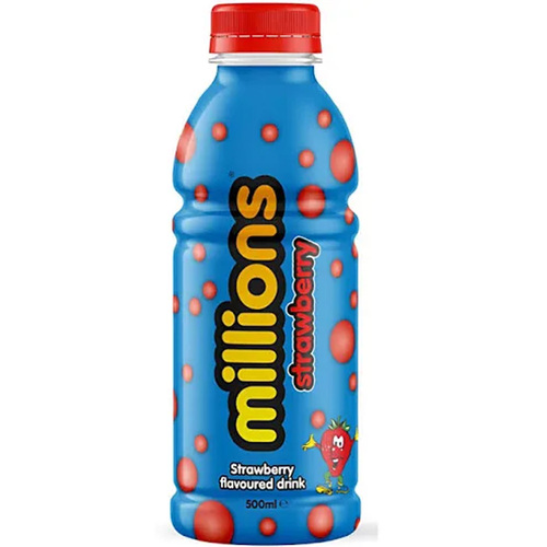Millions Strawberry Drink 500 ml - Millions Strawberry Drink 500 ml