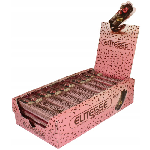 Elitesse De Luxe Chocolate Wafer With Cherry Flavor 40 PCS X 20 g - Elitesse De Luxe Chocolate Wafer With Cherry Flavor 40 PCS X 20 g