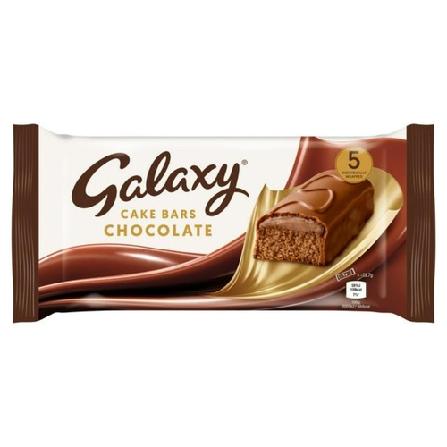 Galaxy Cake Bars Chocolate UK 5 Pcs X 28.7 g - Galaxy Cake Bars Chocolate UK 5 Pcs X 28.7 g