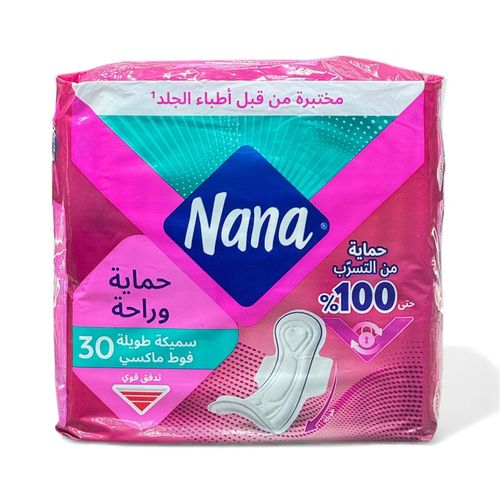 Nana Protection & Comfort 30 Maxi Thick Long - Nana Protection & Comfort 30 Maxi Thick Long