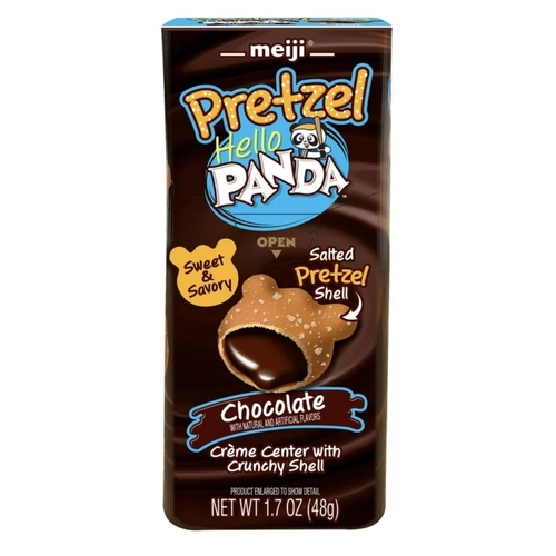 Hello Panda Pretzel Chocolate Filled Creme 48 g - Hello Panda Pretzel Chocolate Filled Creme 48 g