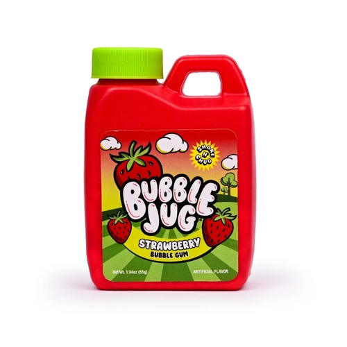 Bubble Jug Strawberry Bubble Gum 55 g - Bubble Jug Strawberry Bubble Gum 55 g