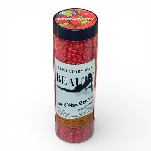 Beauty Strawberry Hard Wax Beans European Formulae Depil A Tory Wax - Beauty Strawberry Hard Wax Beans European Formulae Depil A Tory Wax