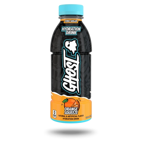 Ghost Hydration Drink Orange Squeeze Zero Sugar 500 Ml - Ghost Energy Drink Orang Squeeze Zero Sugar 500 Ml