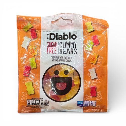 Diablo Gummy Bears Sugar Free 75 g - Diablo Gummy Bears Sugar Free 75 g