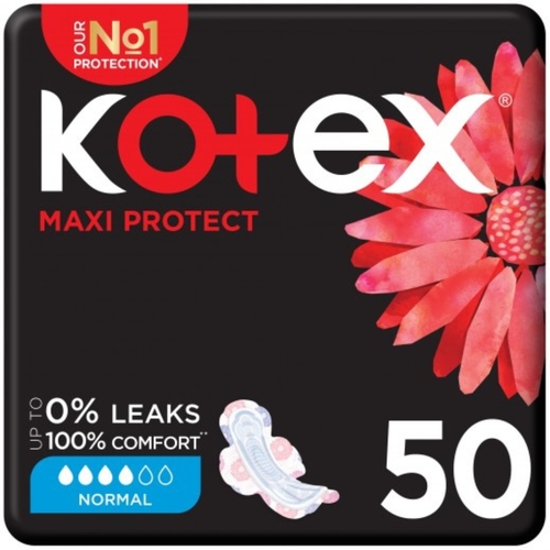 Kotex Maxi Protect Normal Pads 50 Pcs - Kotex Maxi Protect Normal Pads 50 Pcs