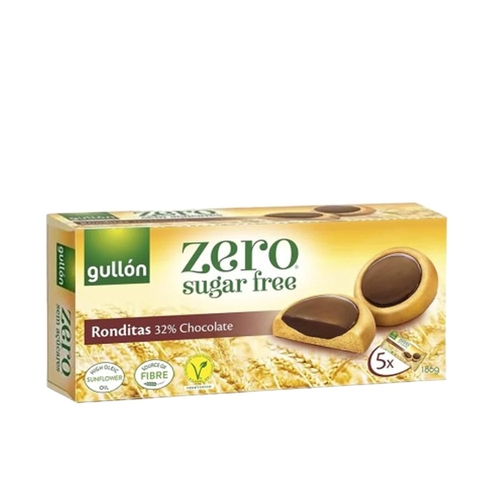 Gullon Sugar Free Ronditas 32% chocolate 186 g - Gullon Sugar Free Ronditas 32% chocolate 186 g