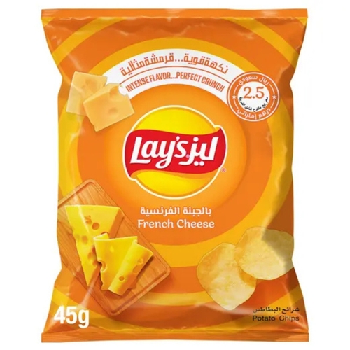 Lays French Cheese Potato Chips 45 g - Lays French Cheese Potato Chips 45 g