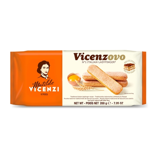 Matilde Vicenzi Vicenzovo Lady Finger Biscuits 200 g - Matilde Vicenzi Vicenzovo Lady Finger Biscuits 200 g