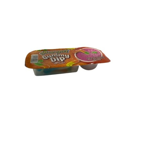 Borgat Gummy Dip Fruit Gummy With Strawberry Powder 46 g - Borgat Gummy Dip Fruit Gummy With Strawberry Powder 46 g