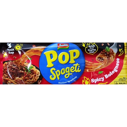 Indomie Pop Spageti Spicy Bolognese 84 g‏ - Indomie Pop Spageti Spicy Bolognese 84 g‏