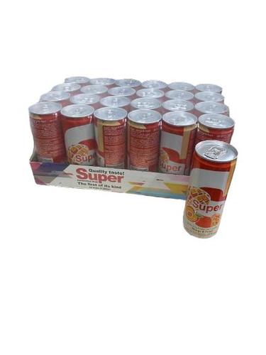 Super Mango & Peach Carbonated Drink 24 Pcs X 250 ml - Super Mango & Peach Carbonated Drink 24 Pcs X 250 ml