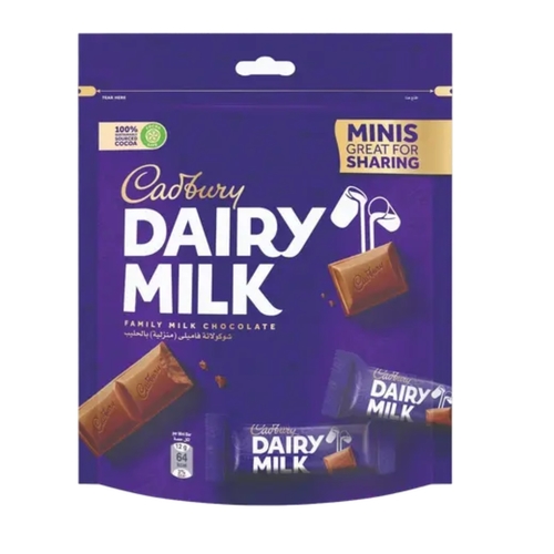 Cadbury Dairy Milk Family Minis 156 g - Cadbury Dairy Milk Family Minis 156 g