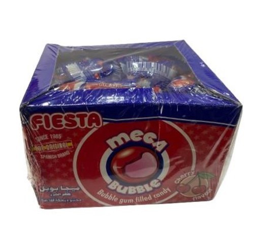 Mega Bubble Gum Filled Candy Cherry Flavour 60 PCS X 8 g - Mega Bubble Gum Filled Candy Cherry Flavour 60 PCS X 8 g