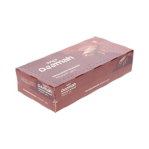 Deemah Brownie Cake With Chocolate 12x37 g - Deemah Brownie Cake With Chocolate 12x37 g