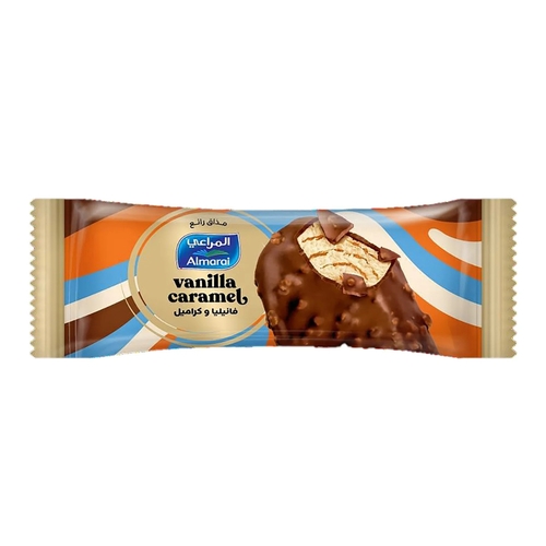 Almarai Vanilla Caramel Stick Ice Cream 90 ml - Almarai Vanilla Caramel Stick Ice Cream 90 ml