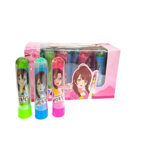 Love Candy Different Flavors Apple & Strawberry & BlueBerry 24 Pcs X 7 g - Love Candy Different Flavors Apple & Strawberry & BlueBerry 24 Pcs X 7 g