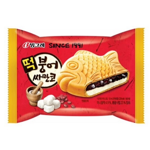 Ice Cream Fish Vanilla Sandwich With Red Bean Paste 150 ML - Ice Cream Fish Vanilla Sandwich With Red Bean Paste 150 ML