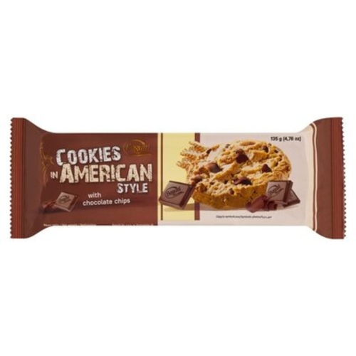 Bogutti Cookies American Style With Chocolate Chips 135 g - Bogutti Cookies American Style With Chocolate Chips 135 g