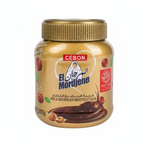 El Mordjene Hazelnut Spread With Cacao 350 g - El Mordjene Hazelnut Spread With Cacao 350 g