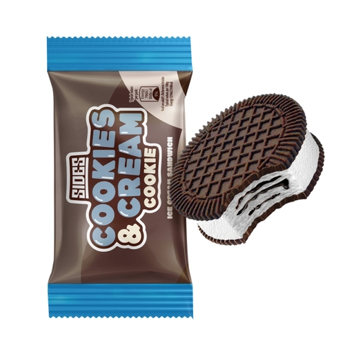 Ice Cream Sides Cookies & Cream Cookie 90 ML - Ice Cream Sides Cookies & Cream Cookie 90 ML