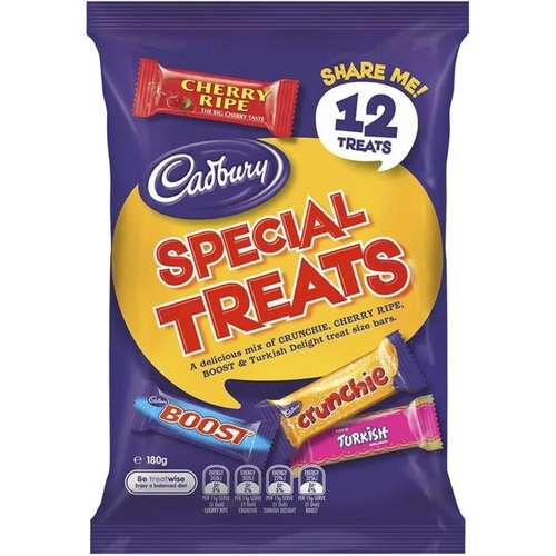 Cadbury Special Treats Chocolate 12 PCS 180 g - Cadbury Special Treats Chocolate 12 PCS 180 g