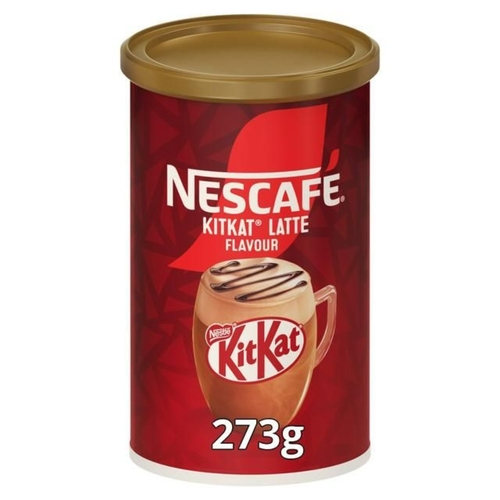 Nescafe Kitkat Latte Instant Coffee Tub 273 g - Nescafe Kitkat Latte Instant Coffee Tub 273 g