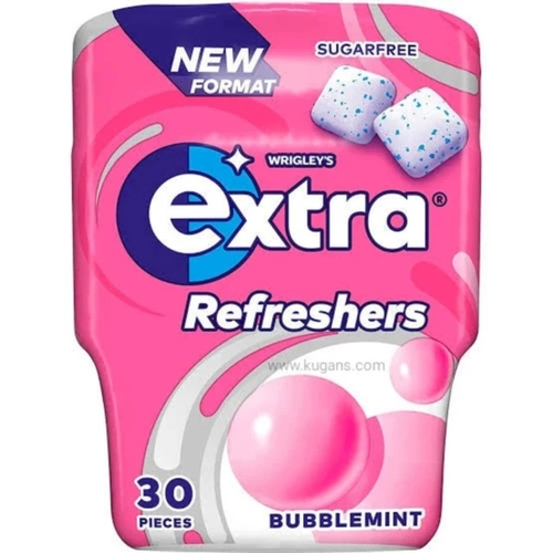 Extra Refreshers Bubblemint Gum 67 g - Extra Refreshers Bubblemint Gum 67 g