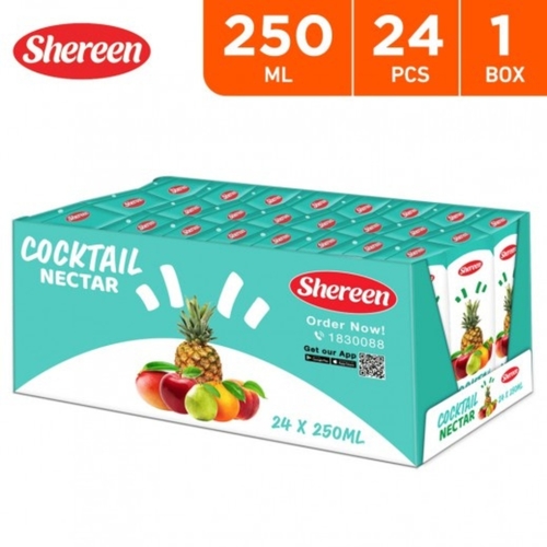 Carton Shereen Cocktail Juice Drink 24 PCS X 250 ml - Carton Shereen Cocktail Juice Drink 24 PCS X 250 ml