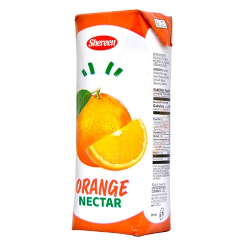 Shereen Orange Juice 250 ml - Shereen Orange Juice 250 ml