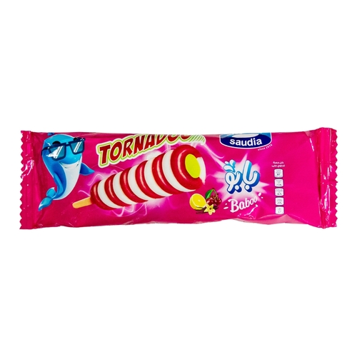 Saudia Tornadoo Cherry Ice Cream 85 ml - Saudia Tornadoo Cherry Ice Cream 85 ml