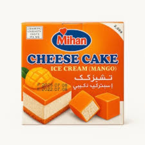 Mihan Cheese Cake Mango Ice Cream 64 g - Mihan Cheese Cake Mango Ice Cream 64 g