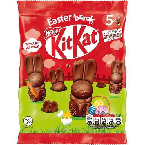KitKat Mini Easter Bunny 5 PCS X 11 g - KitKat Mini Easter Bunny 5 PCS X 11 g