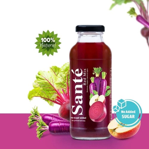 Sante Red Mix Juice No Sugar 300 ml - Sante Red Mix Juice No Sugar 300 ml