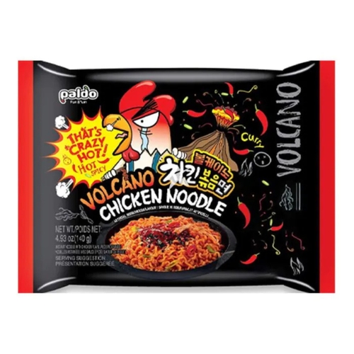 Paldo Volcano Chicken Instant Noodles 140 g - Paldo Volcano Chicken Instant Noodles 140 g