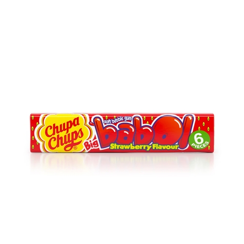 Big Babol Strawberry Mega 27 g - Big Babol Strawberry Mega 27 g