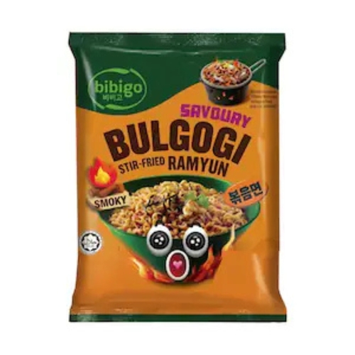 Bibigo Savoury Bulgogi Stir Fried Ramyun 122 g - Bibigo Savoury Bulgogi Stir Fried Ramyun 122 g