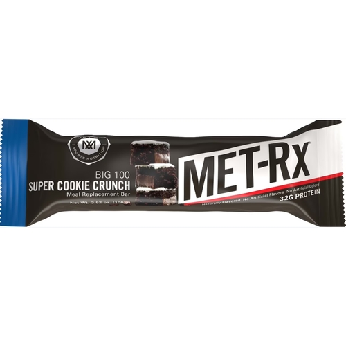 MET-Rx Super Cookie Crunch Protein Bar 100 g - MET-Rx Super Cookie Crunch Protein Bar 100 g
