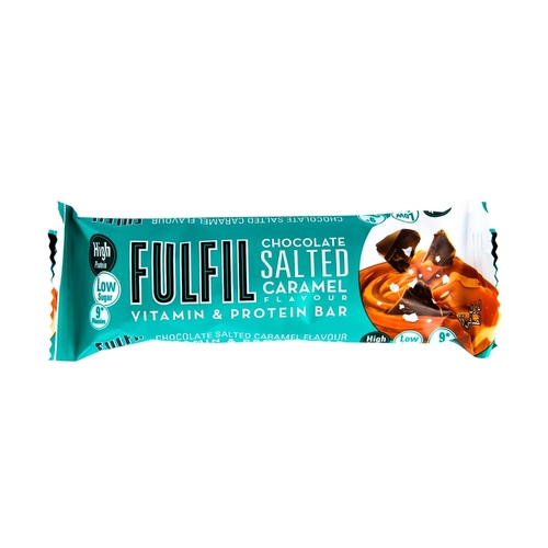 Fulfil Chocolate Salted Caramel 20 g Protein Bar With Vitamins 55 g - Fulfil Chocolate Salted Caramel 20 g Protein Bar With Vitamins 55 g