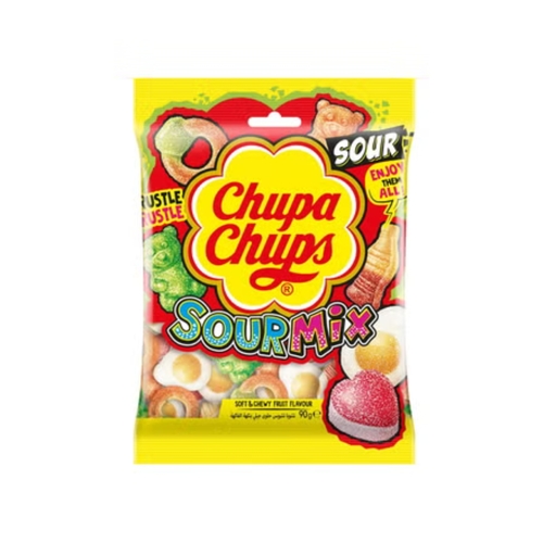 Chupa Chups Sour Mix Gummy Candy 24 g - Chupa Chups Sour Mix Gummy Candy 24 g