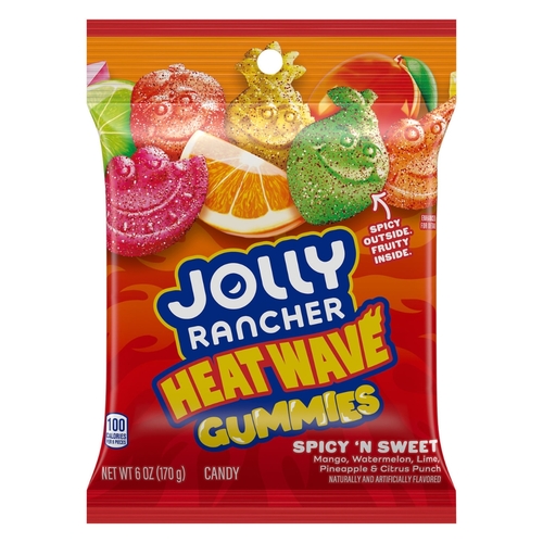 Jolly Rancher Heat Wave Spicy N Sweet Gummies 170 g - Jolly Rancher Heat Wave Spicy N Sweet Gummies 170 g