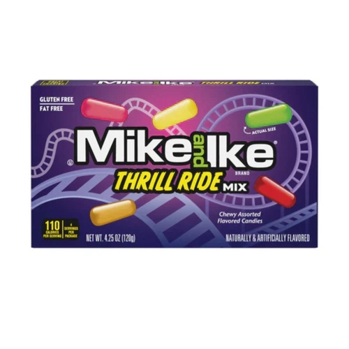 Mike and Ike Thrill Ride Mix 120 g - Mike and Ike Thrill Ride Mix 120 g