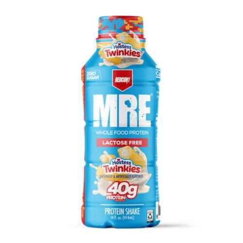 MRE Hostess Twinkies 40 g Protein Shake Zero Sugar 414 ML - MRE Hostess Twinkies 40 g Protein Shake Zero Sugar 414 ML